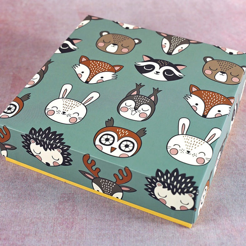 Go Wild Design Square Gift Box (Playful Collection)